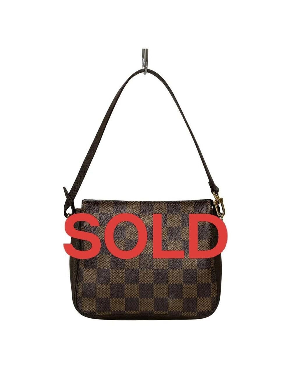 LOUIS VUITTON Trousse Makeup Ebene Damier - Handbag 700-052625
